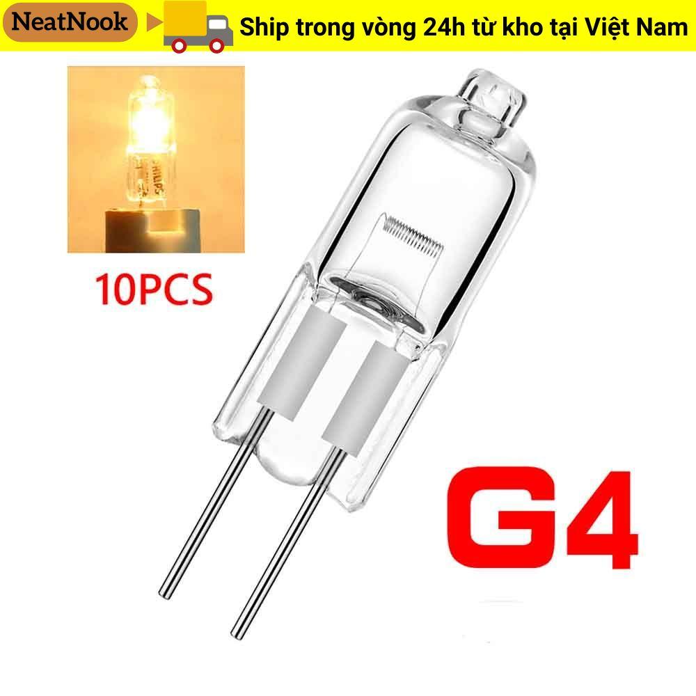 NEATNOOK 10 Đèn Viên 10W 20W Đèn LED Bi-Pin 12V G4 Trắng Ấm