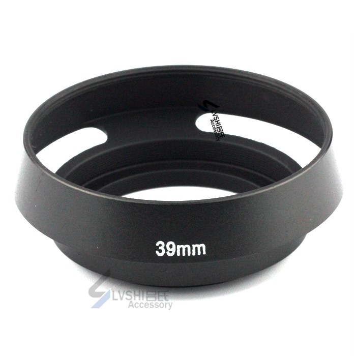 Leica 39mm Hood Thích Hợp Cho Kim Loại Vít Lotus Cover Rỗng E39 Bảy Miếng Yubamei Plum Cover