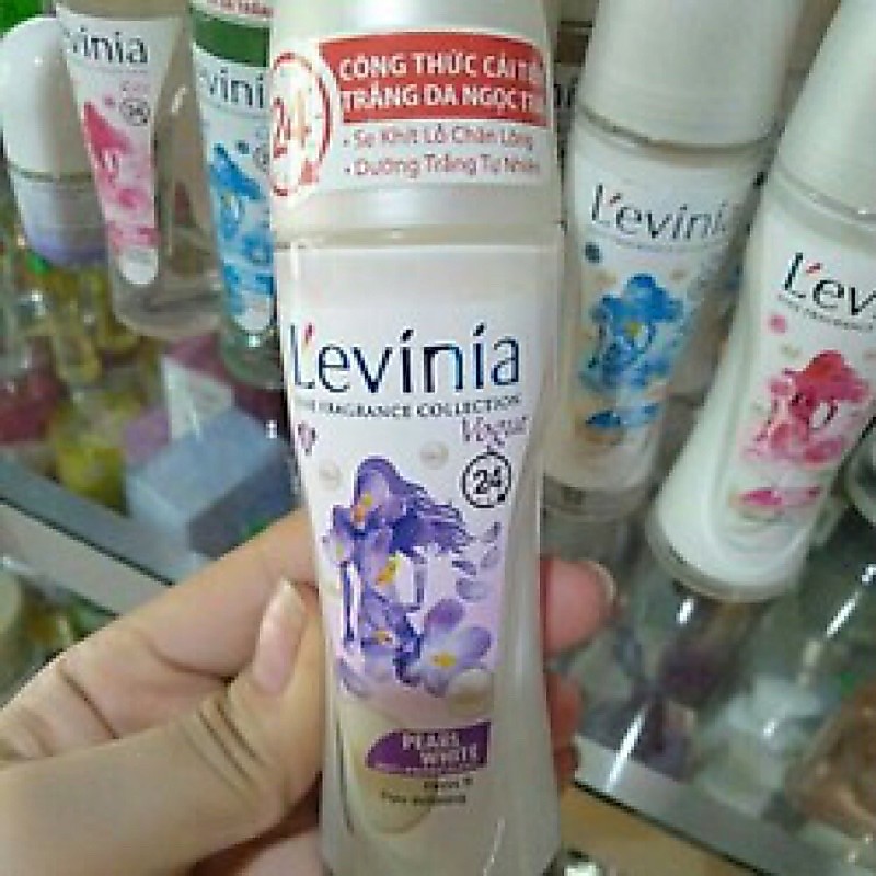Lăn khử mùi L'evinia trắng da 65g đủ mùi