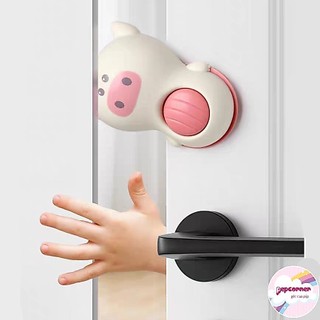 Miếng chặn cửa tránh kẹp tay cao cấp hình thú chất liệu silicon bảo vệ an toàn cho bé MS0310