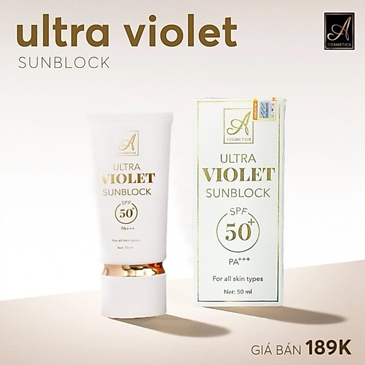 Kem Chống Nắng Acosmetics Phương Anh Ultra Violet Chính Hãng 50ML  shop
