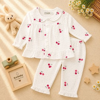 Bộ đồ dài bé gái xô cotton ,đồ ngủ dài tay mềm mát,quần áo trẻ em mùa hè ,sét đồ bé gái từ sơ sinh đến 20kg.