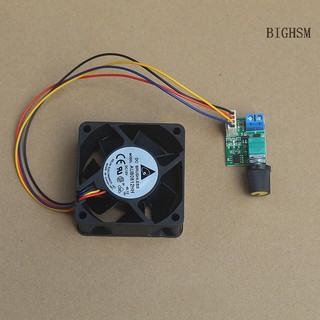 BIGHSM DC12V Quạt Thống Đốc Bộ Điều Khiển Tốc Độ PWM Với Kênh Đơn 4 Pin Công Suất Thấp Tắt Tiếng Dành Cho Người Hâm Mộ SKK