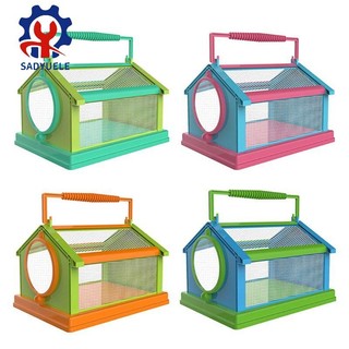 SADYUELE Côn Trùng Côn Trùng Nhựa Lồng Côn Trùng Có Tay Cầm Dễ Dàng Quan Sát Bọ Côn Trùng