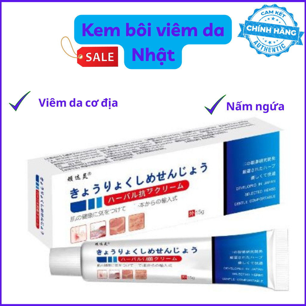 [Chuẩn kem vàng] Kem nấm nhật Japan Hắc Lào, Tổ Đỉa, Vẩy Nến, Á Sừng, Lang Ben Hiệu Quả (NgocAnhNgoc