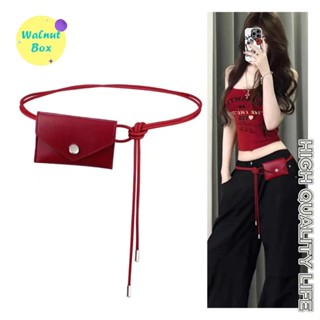  Thắt lưng đỏ nữ retro phù hợp với quần jean và váy Y2K - chất lượng cao cấp 