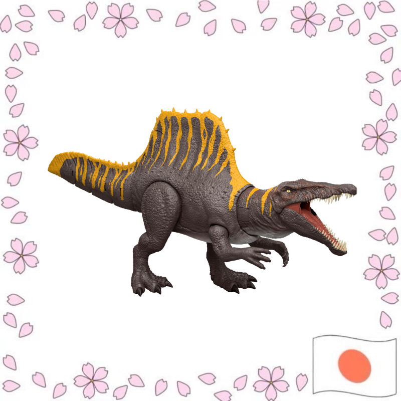 Mattel Jurassic World Super Battle Attack Spinosaurus Hú Hoán Đồ Chơi Hình Nhân Dưới 4 Tuổi Cỡ Lớn C