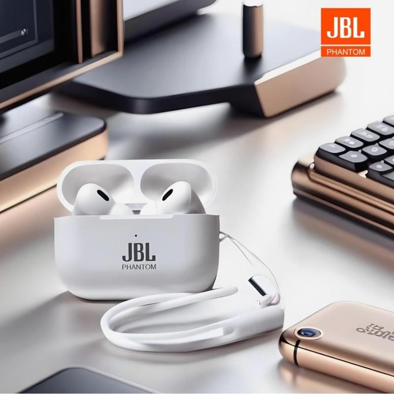 Tai nghe True Wireless JBL PHANTOM GEN40: Bluetooth 5.3, âm thanh 3D, 45 giờ pin, kháng nước IP54 và