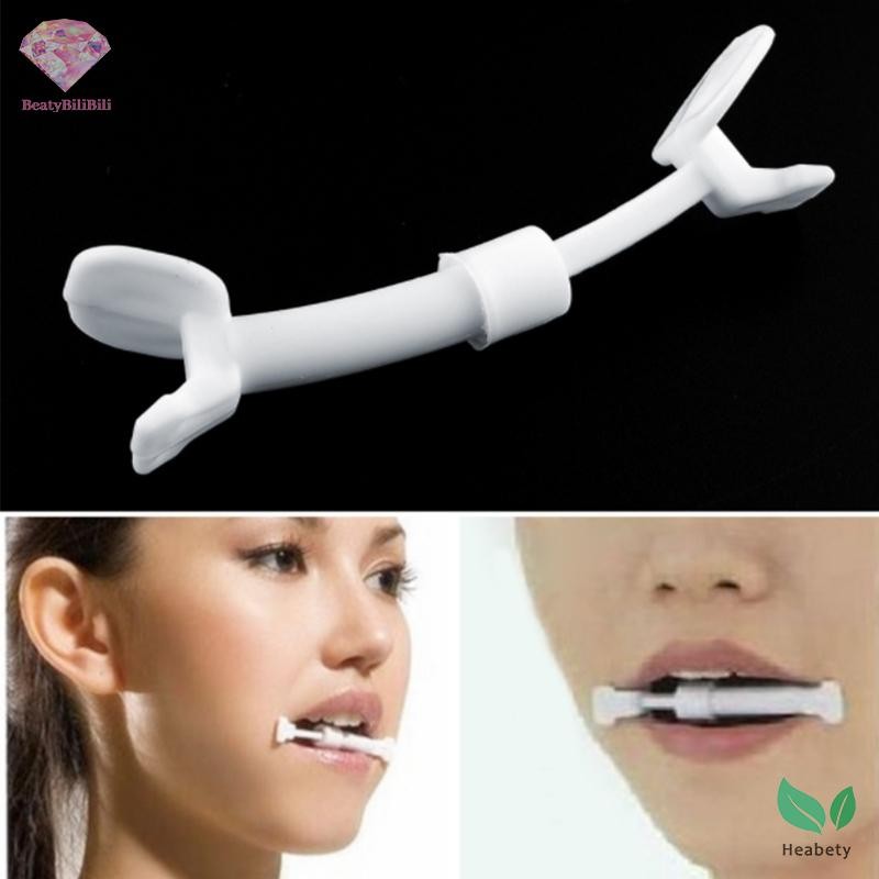 Heabety Facial Muscle Exercises Slim Mouth Piece Toner Flex Face Smile Cheek Reld mới