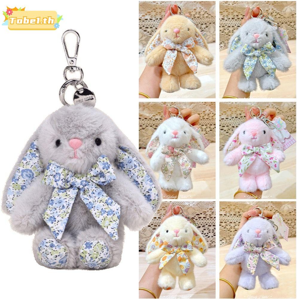 Móc khóa mặt dây chuyền sang trọng TOBE1, Móc khóa thỏ cà vạt sáng tạo thời trang, Phụ kiện túi đựng
