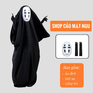 [HỎA TỐC] Hóa trang Halloween ma Vô diện cho bé và người lớn Cosplay Vô Diện trẻ em
