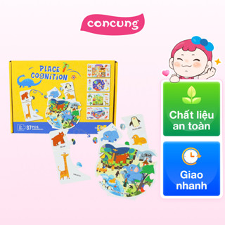  QT_CC_Đồ chơi xếp hình cho bé chủ đề động vật 