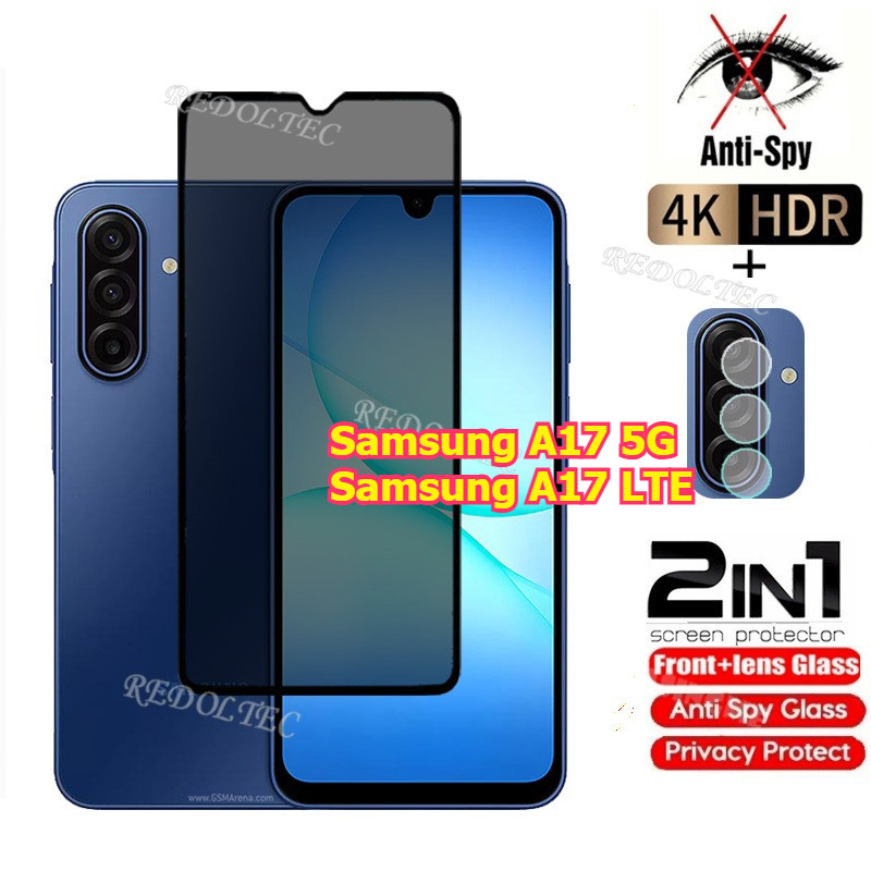 Dành Cho Samsung Galaxy A17 5G A17 LTE Kính Cường Lực Riêng Chống Gián Điệp Full Cover Bảo Vệ Màn Hì