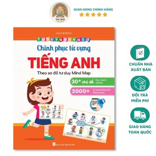Sách Chinh Phục Từ Vựng Tiếng Anh - Theo Sơ Đồ Tư Duy Cho Bé 