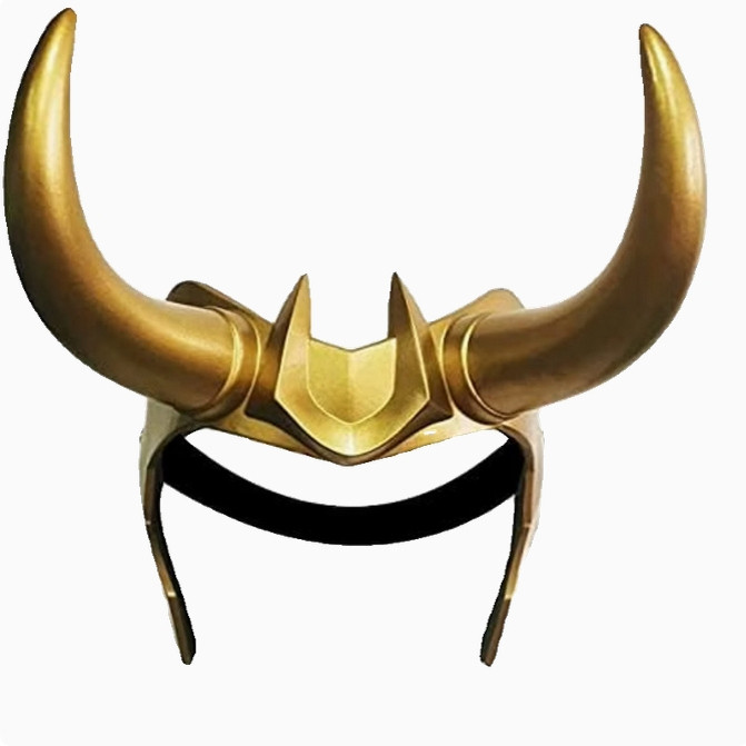 Phim Mới Loki Mặt nạ Marvel Phim Nhân Vật Mô Hình Halloween Đạo Cụ PVC Cao Su Cứng Thể Hiện Mũ Bảo H