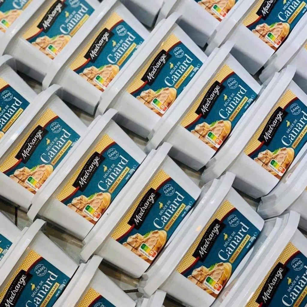 Pate gan ngỗng Pháp Madrange 200g