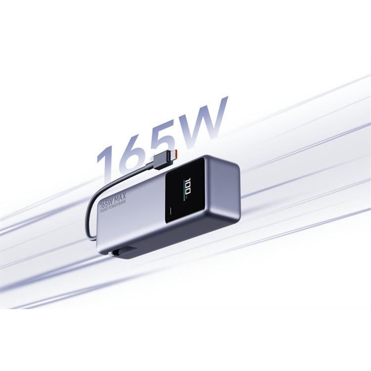 Pin Sạc Dự Phòng Xiaomi 165W 10000mAh BHR9334TH – Hỗ Trợ Sạc Nhanh PD 140W, Cáp Tích Hợp Tiện Lợi