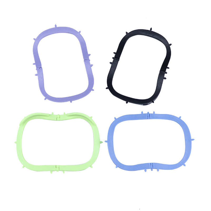 New Product~Dental material rubber dam bracket, foldable arch support plastic frame, colorful, high-