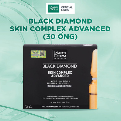 Ampoule MartiDerm Black Diamond Skin Complex Advanced