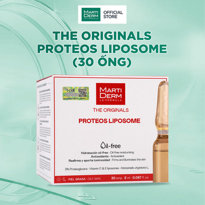 Ampoule Chống Oxy Hoá, Phục Hồi, Điều Tiết Bã Nhờn - Martiderm The Originals Proteos Liposome (30 x 2ml)