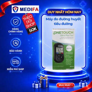 Máy đo đường huyết tiểu đường OneTouch Ultra Plus Flex loại xịn, bền, hay dùng tại các phòng khám