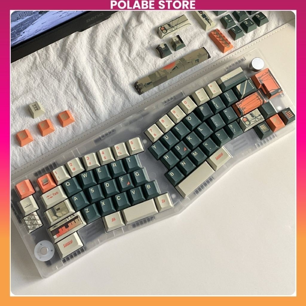 Keycap City Shadow MOG Yummy Cat Cherry profile bàn phím cơ Polabe Commerce