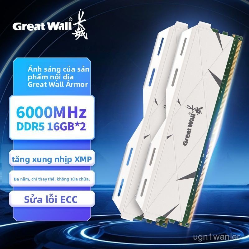 Ram PC DDR5 16GB 32GB bus 6000 combo kit 2 thanh tã quấn tản nhiệt thép bộ nhớ máy tính để bàn gamin