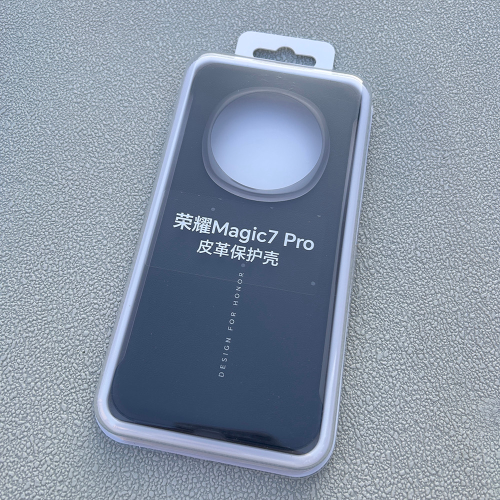 Honor Magic 7 Pro Nguyên Bản Ốp Lưng Da PU Thời Trang Bảo Vệ Da Mặt Sau Dành Cho Honor Magic7 Magic7