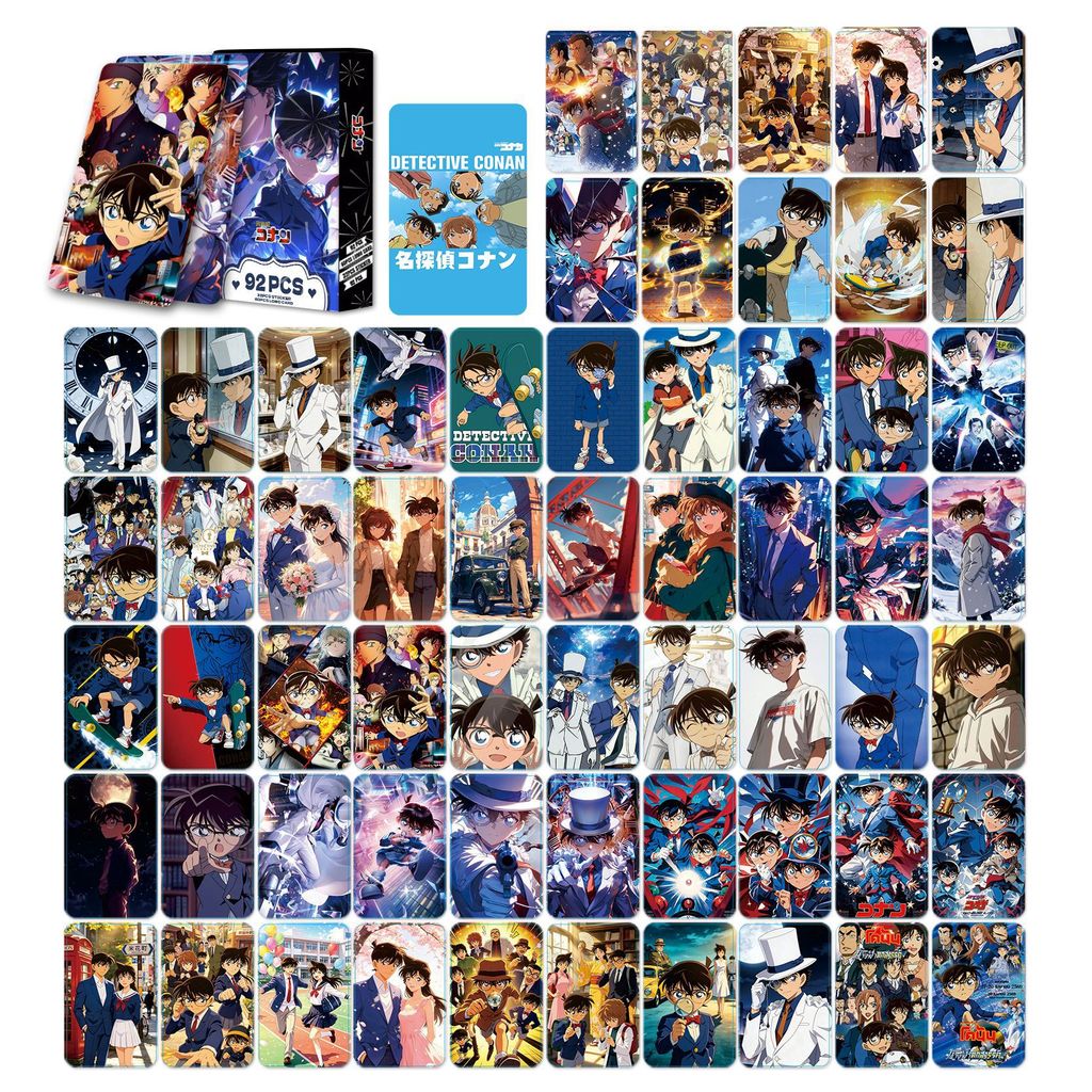 92pcs Anime Manhwa Manga WIND BREAKER Lomo Cards Tokyo Ghoul Black Clover Cartoon Character Stickers