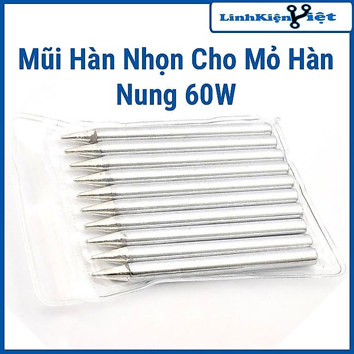 Mũi Hàn Nhọn Cho Mỏ Hàn Nung 60W