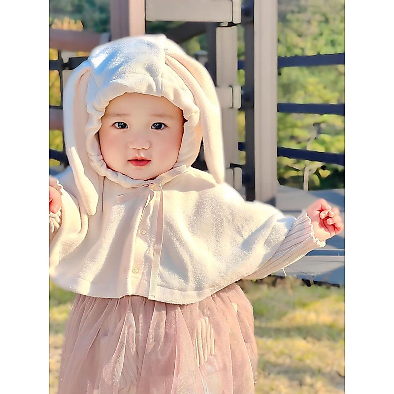 Peekaboo Mũ choàng thỏ bunny hood