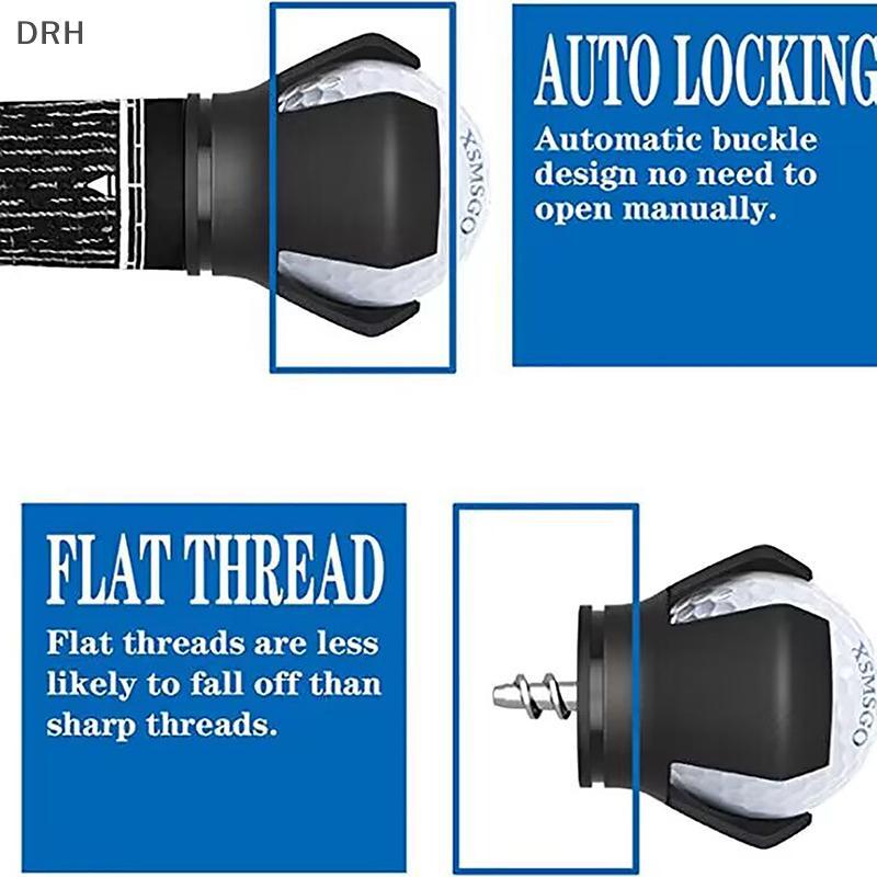 DRH 1 Golf Pier Ball Pier Ball Pier Kẹp Bóng Cao Su Chất Lượng Cao Đồ Chơi Golf Phụ Kiện Golf Tiện L