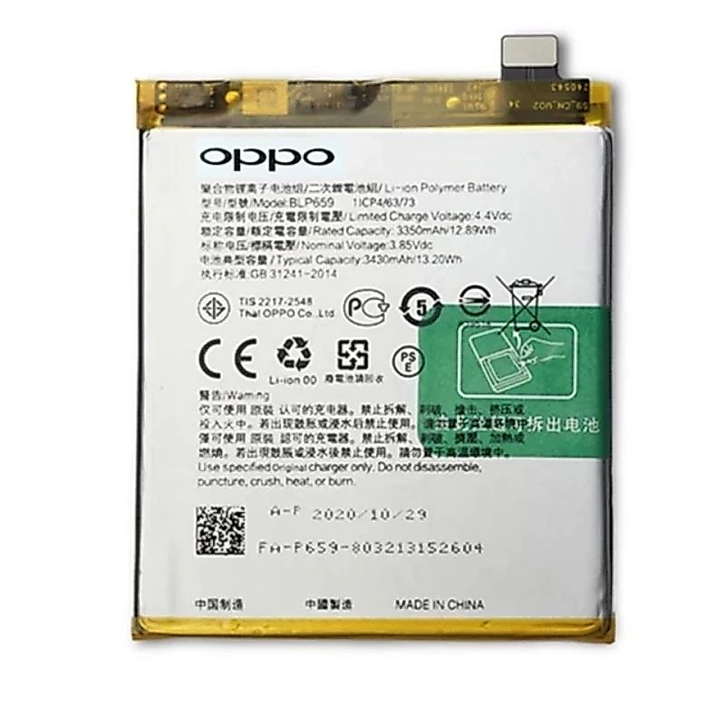 Pin xịn Oppo R15 Pro (Blp659) 3430Mah bảo hành 6 tháng