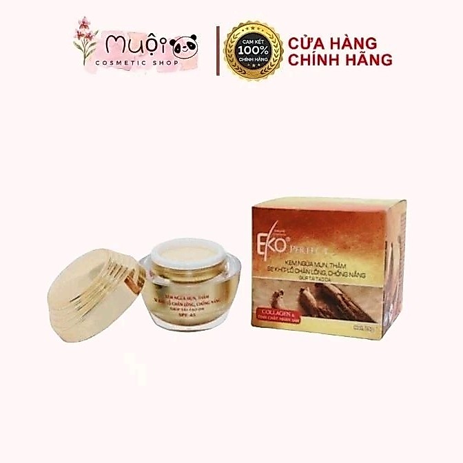[CHÍNH HÃNG] Kem Eko nhân sâm ngừa mụn thâm, se khít lỗ chân lông, chống nắng 9g/15g/30g