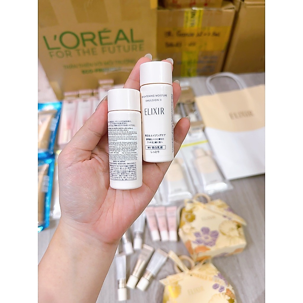 [Mini] Sữa Chống Nắng Elixir Dưỡng Da Ngăn Ngừa Lão Hóa