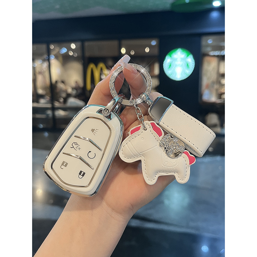Thích hợp cho Cadillac XT5 Chìa Khóa Cadillac CT5 XT4 XTS ATSL Cao Cấp XT6 Vỏ CT6 Túi CT4