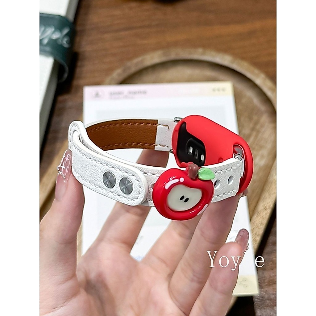 Dây Đeo Da Cho Xiaomi Mi Band 10 9 Phiên Bản Gốm Vòng Tay Thay Thế Cho Mi Band 10 / 9 / 8 nfc Dây Đe