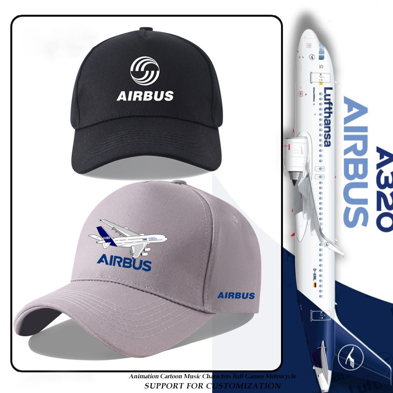 ✈️✈️Mũ xe buýt không khí Mũ Airbus Hàng không AirBUS Phi công Mũ quạt khí