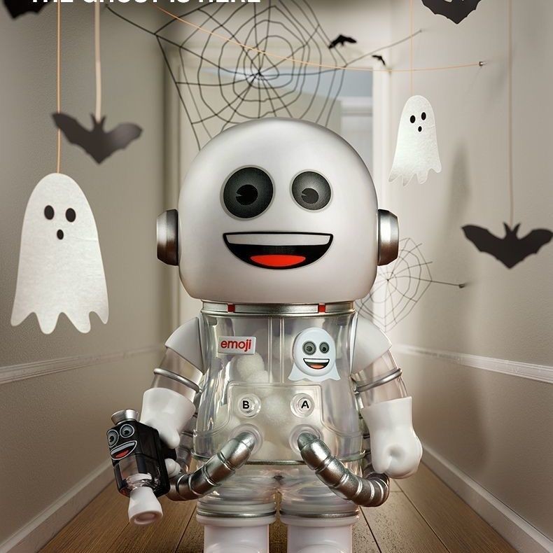 Mới Molly MEGA SPACE 100% Emoji Series Hộp Mù Quà Tặng Sinh Nhật Trang Trí MOLLY mega space GAUR