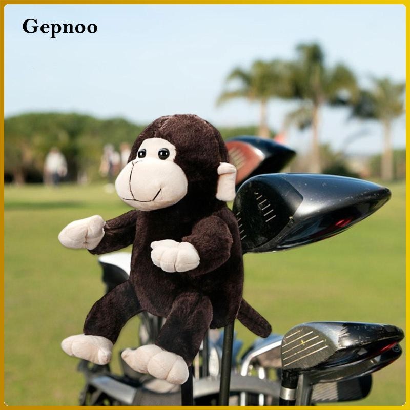 Gepnoo Monkey Doll - Bao phủ Đầu Câu Lướt Golf, Bảo Vệ & Vận Chuyển