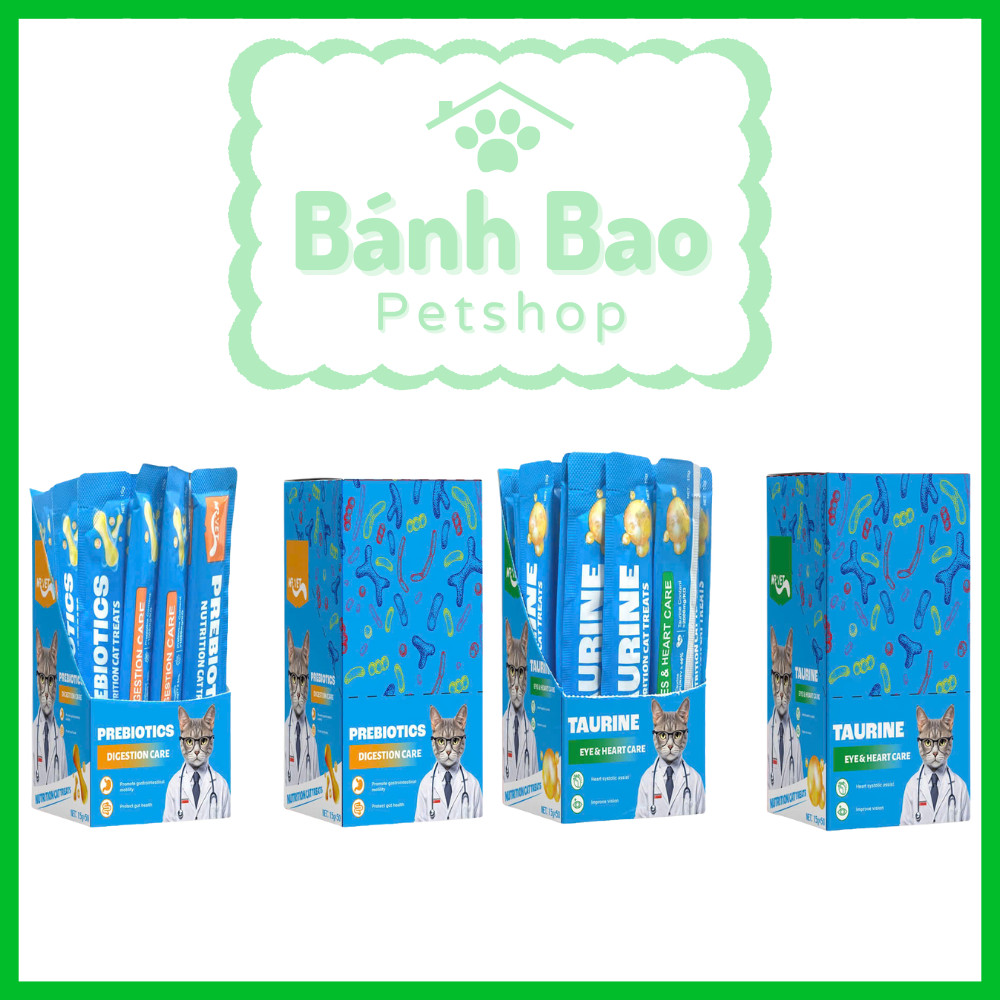 [Hộp 50 Thanh] Súp Thưởng Mr.Vet, Súp Thưởng Cho Mèo Hỗ Trợ Tiêu Hóa