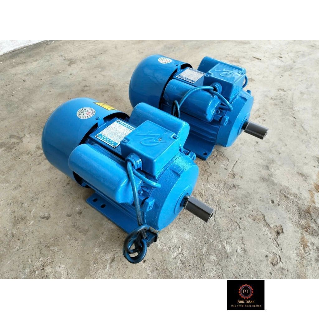 MOTOR ĐIỆN 1 PHA 220V 1.5KW(2HP) TUA NHANH 2800V/P, HÀNG CHẤT LƯƠNG CAO. Bảo hành 12 Tháng