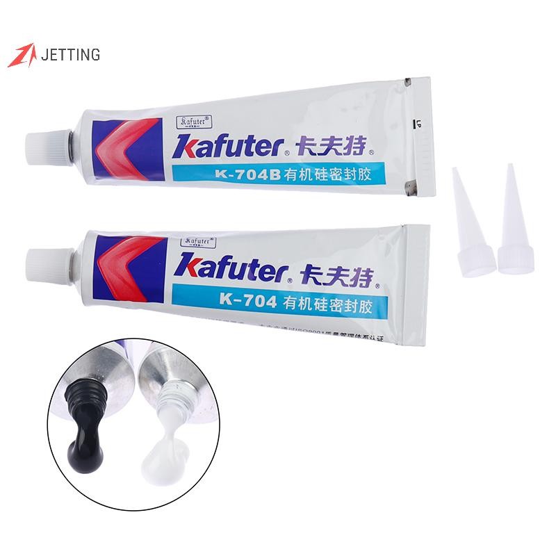 JETTING 45g Silicone Keo Công Nghiệp K-704 704B RTV Cao Su Silicon Trắng balck Keo J