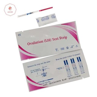 AACAR 20 chiếc Thử thai LH Dải thử rụng trứng Dải thử nước tiểu rụng trứng *