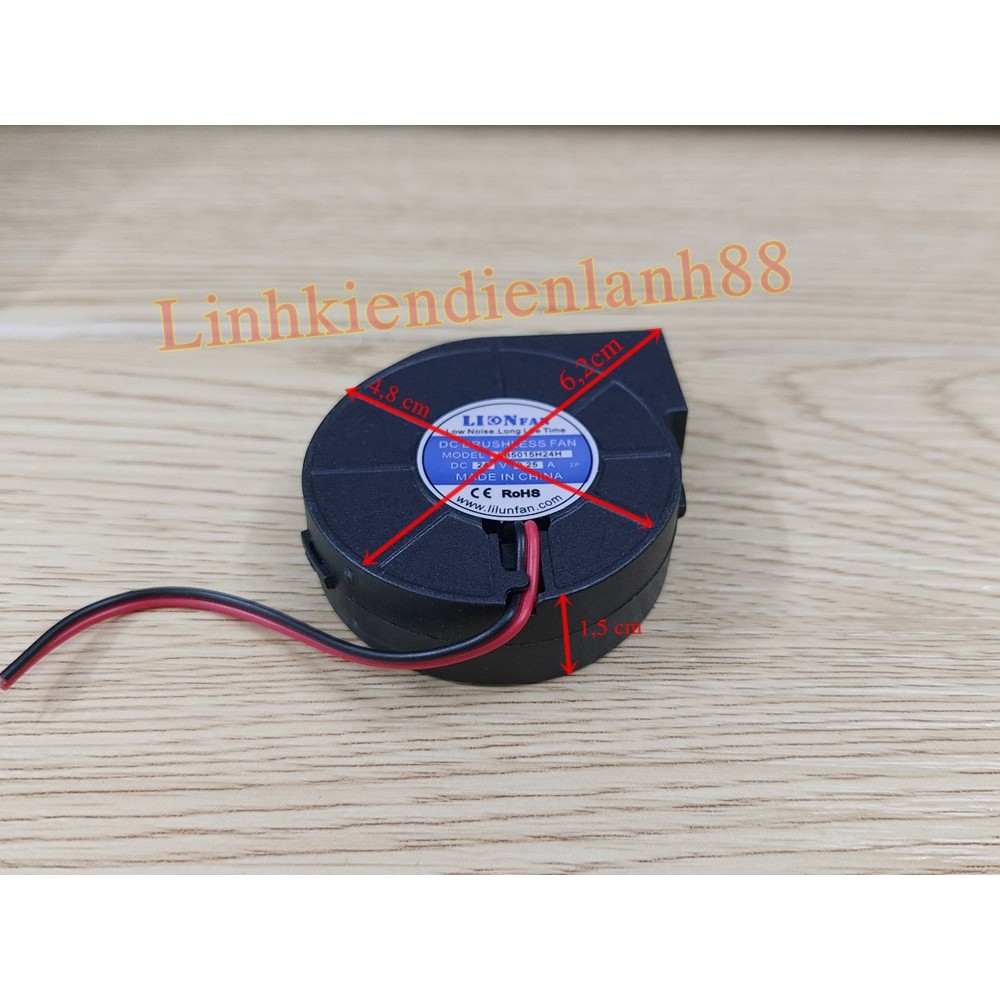 Quạt sên thổi gió trong tay khò 858 968 958 8786d 2008 8586 DC 24v mới 100%
