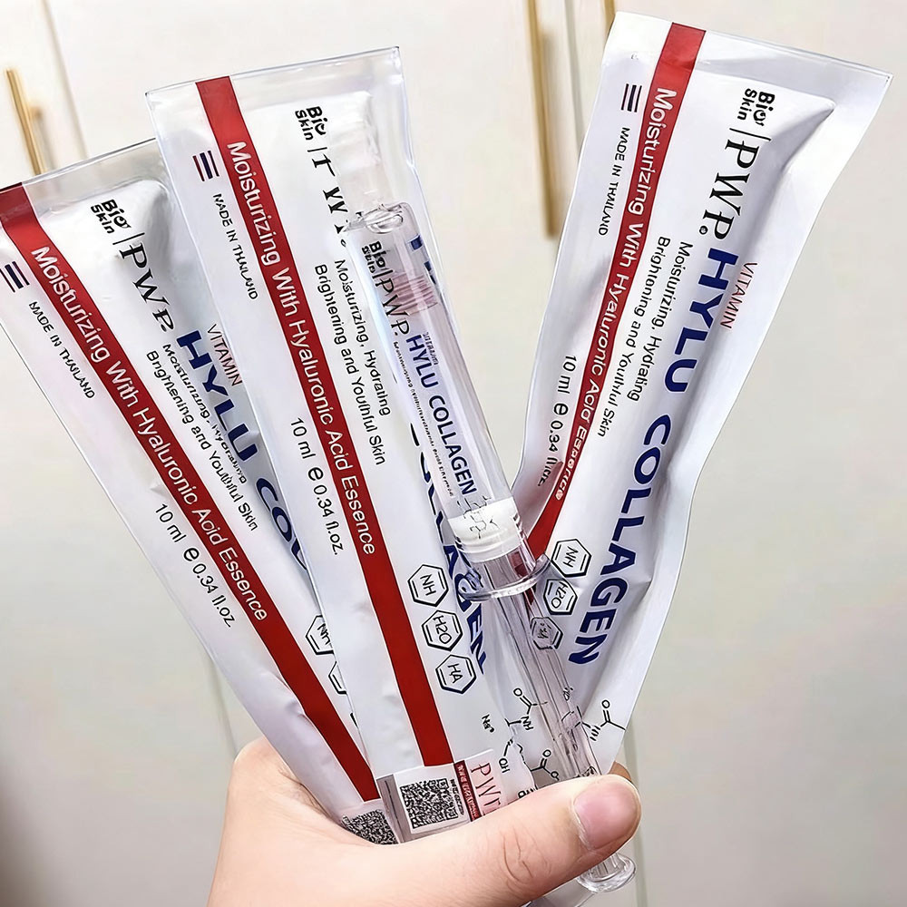 PWP WHITE HYLU COLLAGEN & GOLD HYLU COLLAGEN FACE SERUM