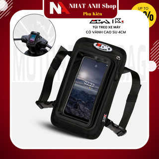  Túi treo đầu xe máy ZDK K5 -  đựng điện thoại có vành cao su 4cm hỗ trợ giảm chói khi sử dụng điện thoại NHATANHSHOP 