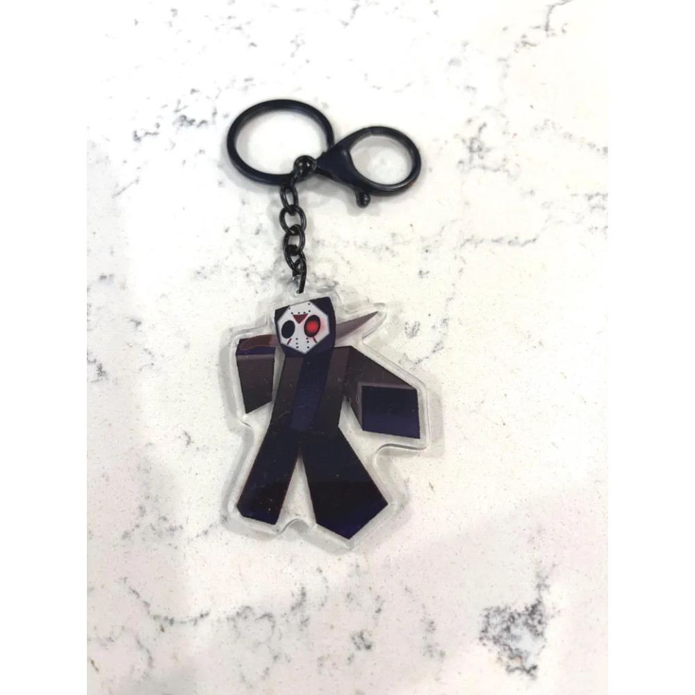 Jason forsaken R-oblox Acrylic keychain killer keychain RBLX gift merch fanart Jason voorhees fan ar