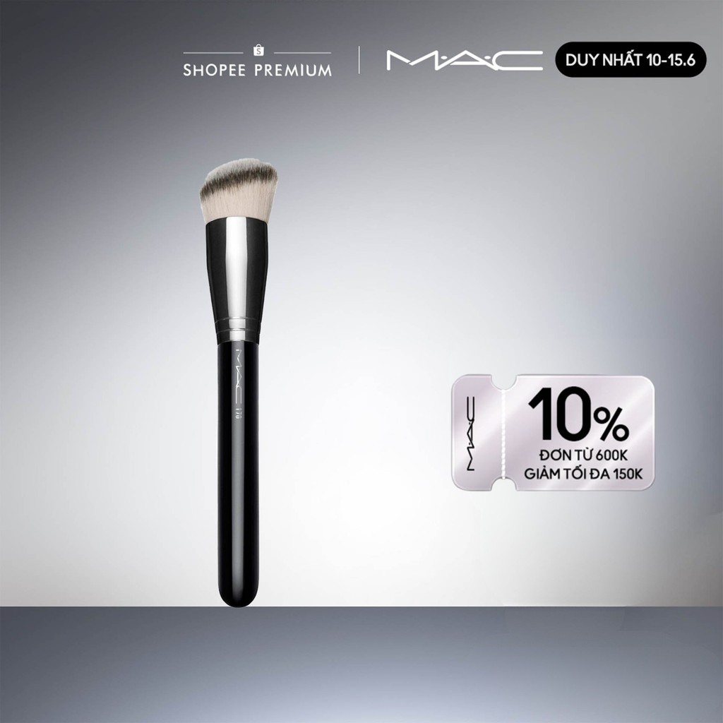 Cọ đánh nền MAC Brushes - 170 Synthetic Rounded Slant Brush