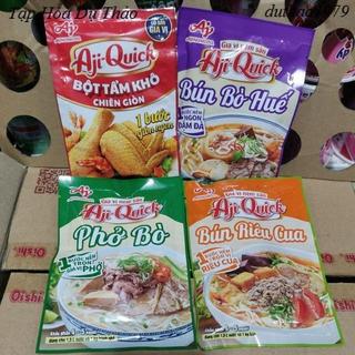 Aji-Quick gia vị chiên gà/ lẩu thái/chiên hải sản/kho cá/kho thịt